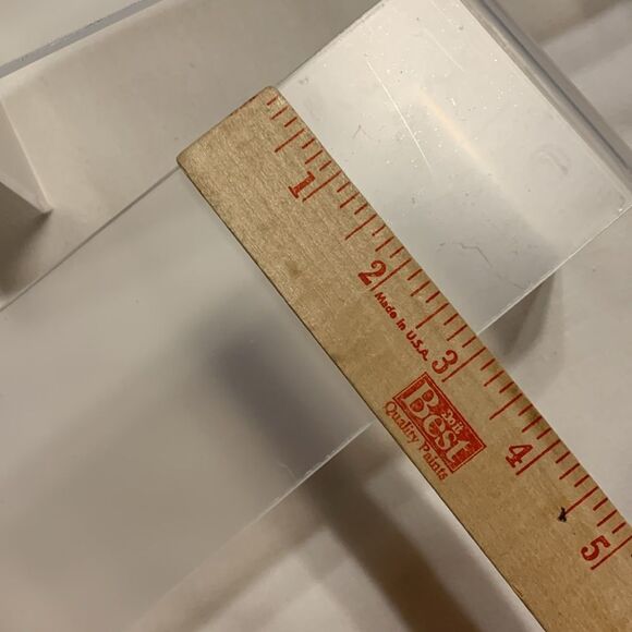 10 piece set of clear acrylic display risers 5 sizes for candy or jewelry, etc. - Picture 8 of 14